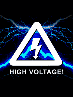 Hight voltage background